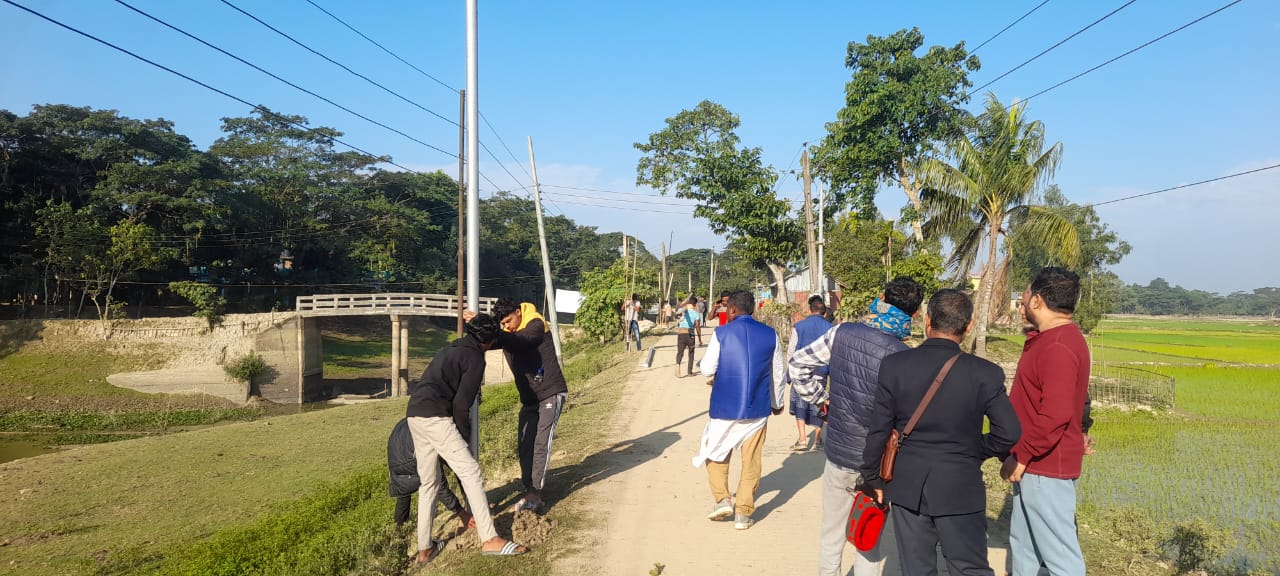 জগন্নাথপুরে ৩ গ্রাম আলোকিত হচ্ছে প্রবাসীদের অর্থায়নে